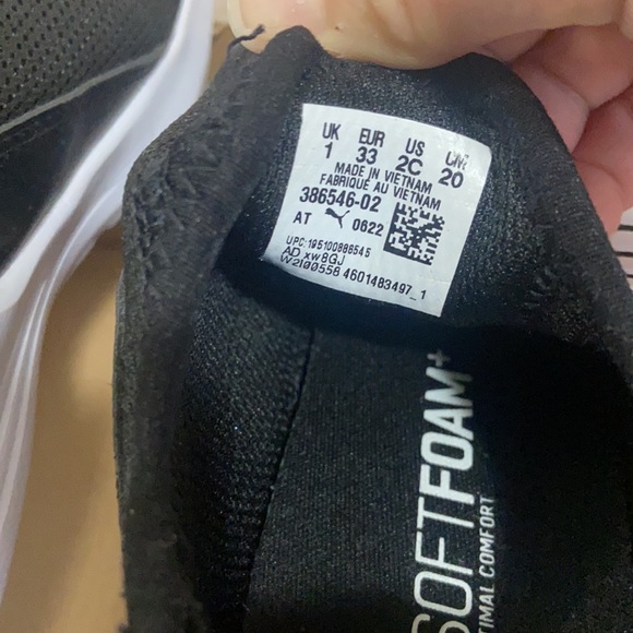 BOYS PUMA Wired Run Rapid Slip on TRAINERS Sneakers 2 C NEW WITH BOX - Picture 7 of 9